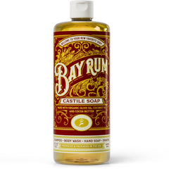Carolina Castile Soap Bay Rum: fragancia cálida para ducha aromática