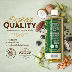 Carolina Castile Soap fórmula concentrada, rinde más.
