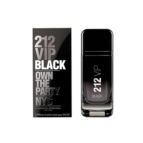 Detalle de etiqueta y cierre en 212 VIP Black para presencia premium.