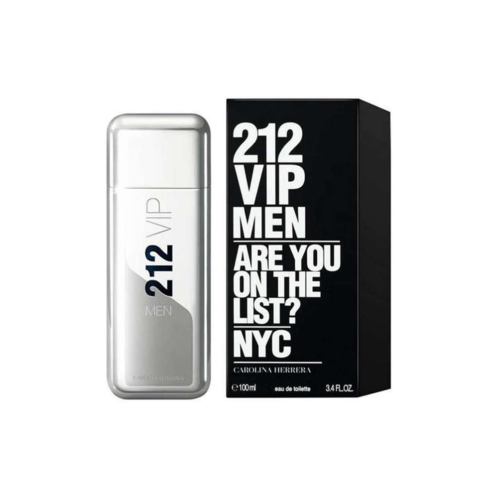 Carolina Herrera 212 VIP frasco elegante para veladas nocturnas