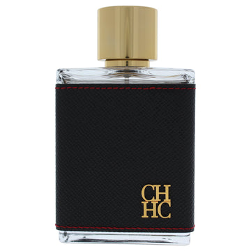 CH para Hombres de Carolina Herrera, atomizador ergonómico para rocío cómodo y aroma duradero.
