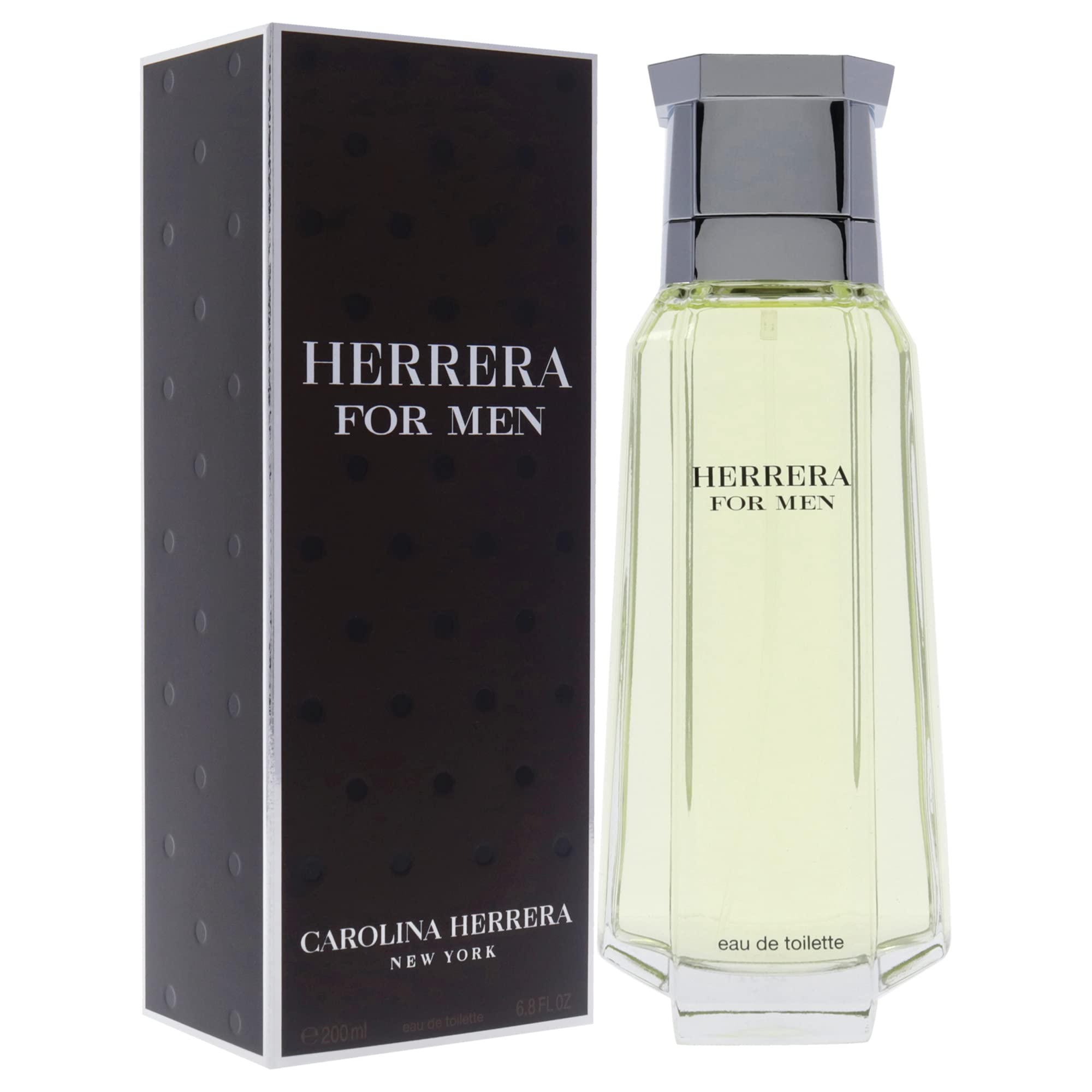 Carolina Herrera Eau de Toilette, etiqueta visible, perfume versátil para momentos formales.