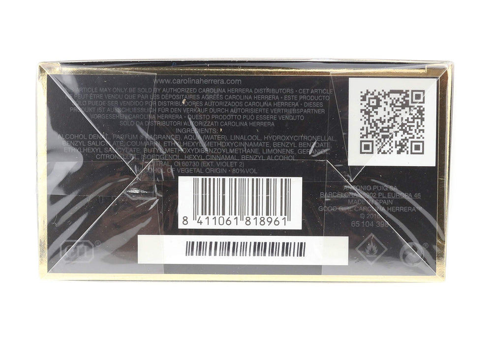 Carolina Herrera Good Girl, jazmin-notas, aroma floral luminoso para salidas nocturnas.