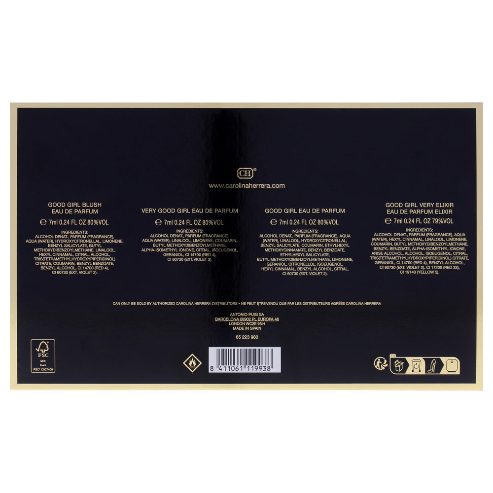 Carolina Herrera Good Girl diseño interior de la caja