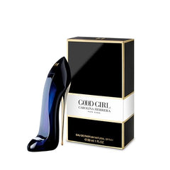 Carolina Herrera Good Girl, notas de tuberosa y jazmín para un aroma floral sofisticado.