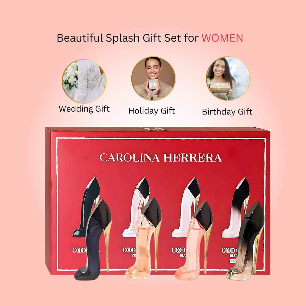 Carolina Herrera Very Good Girl: botella frontal brillante, ideal para eventos nocturnos