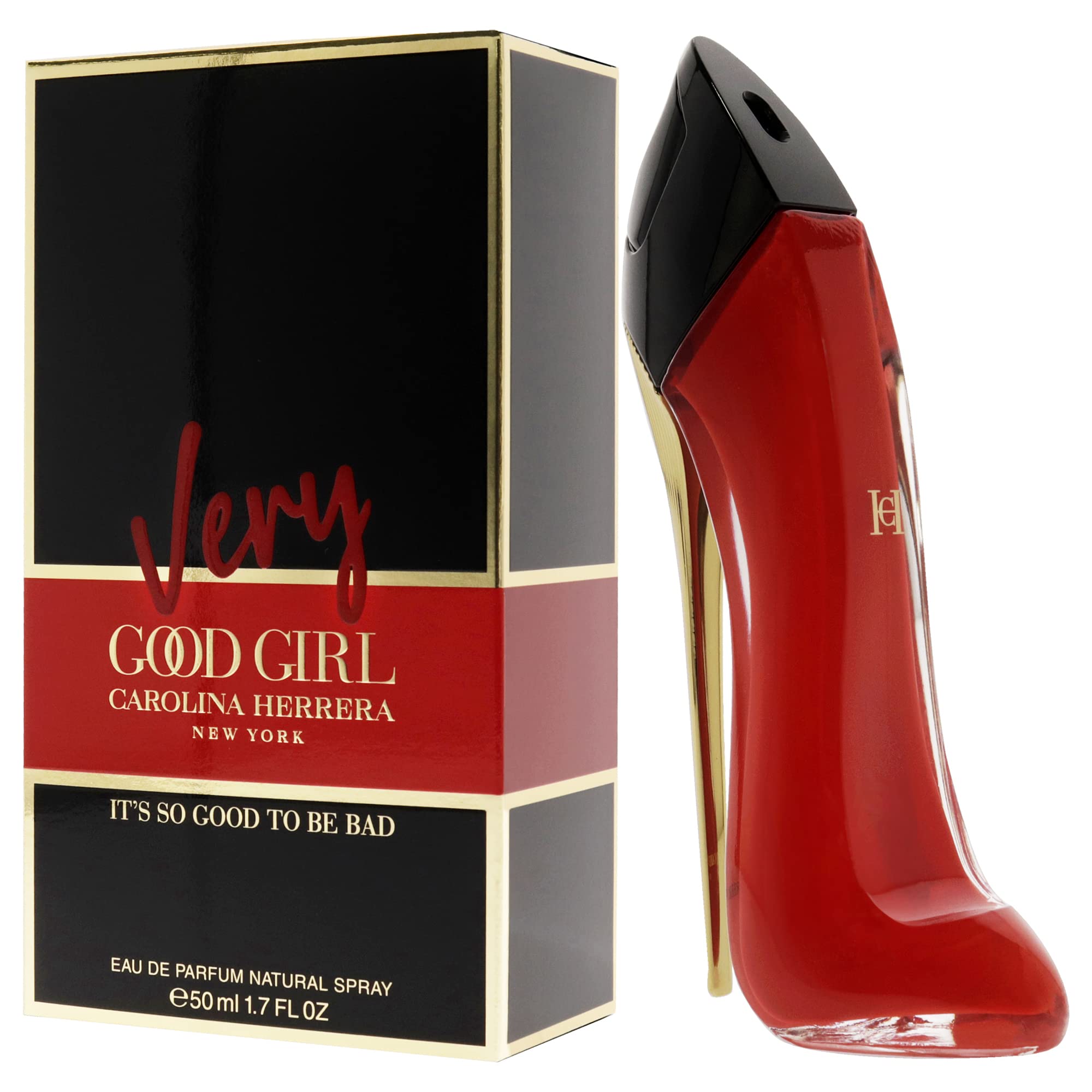 Empaque distintivo de Very Good Girl, ideal como regalo.