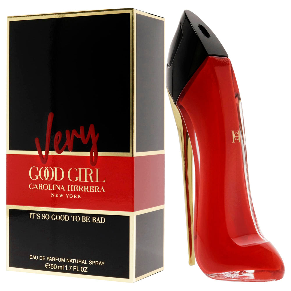 Empaque distintivo de Very Good Girl, ideal como regalo.