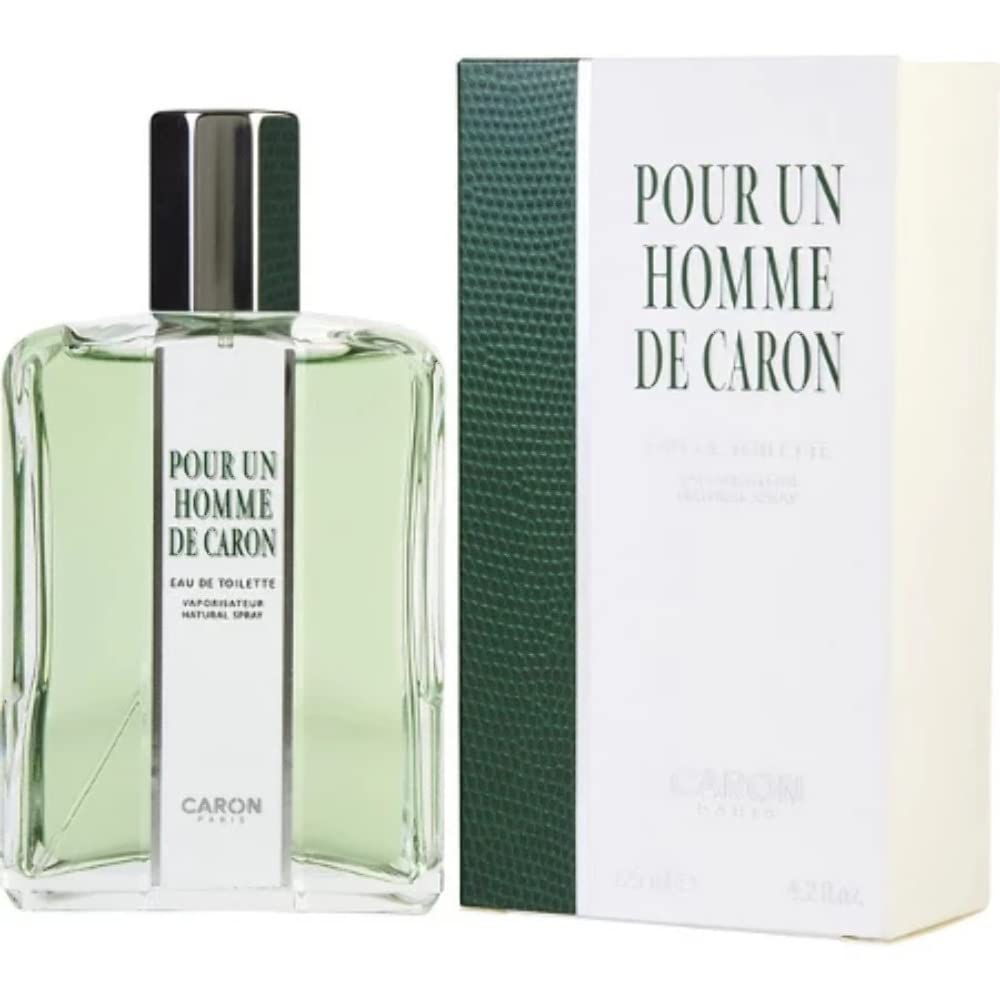 Caron Paris Pour Un Homme: envase clásico que inspira cuidado personal.