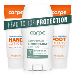 Carpe conjunto caja producto: inicio rápido para piel seca