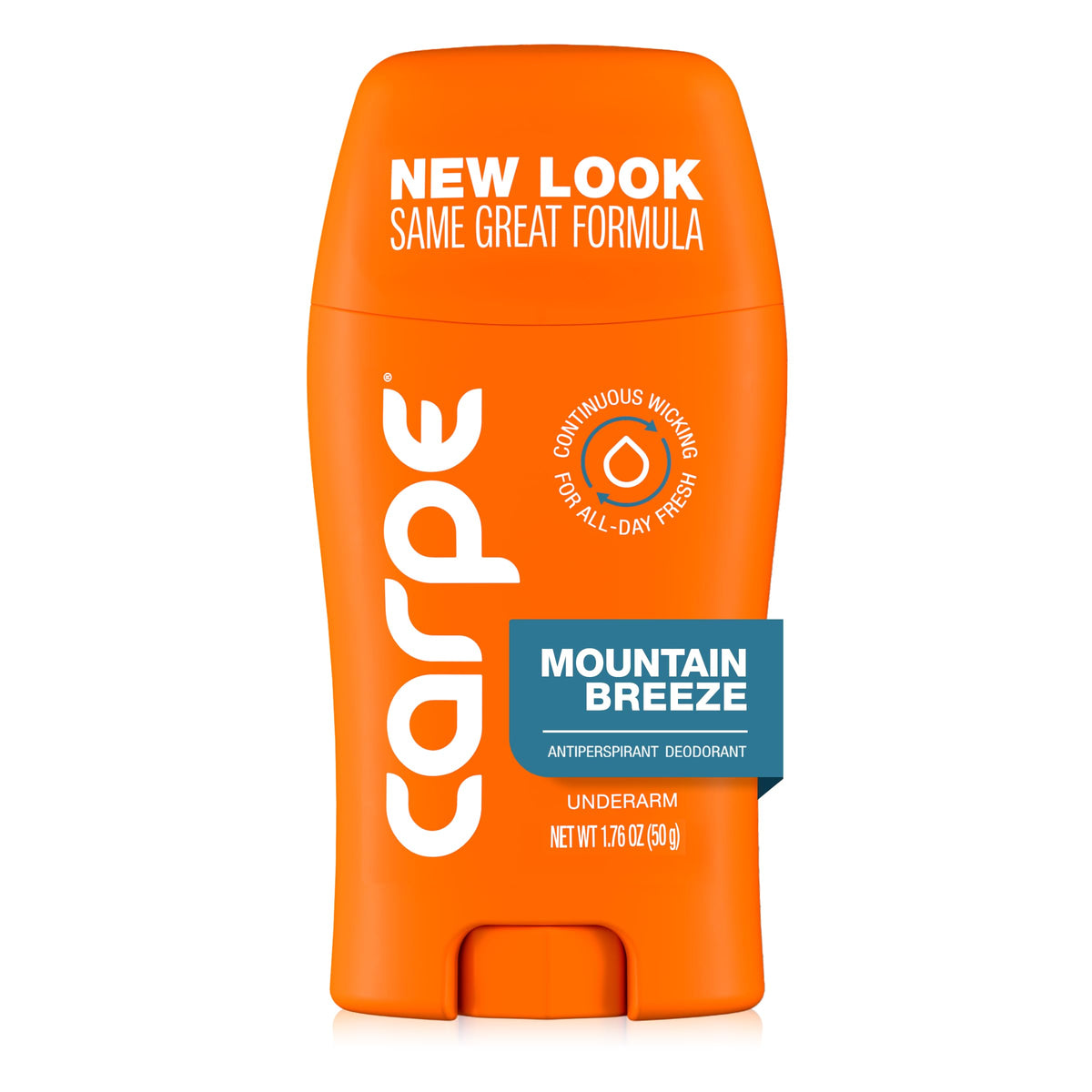 Carpe Brisa de Montaña en envase compacto para uso diario