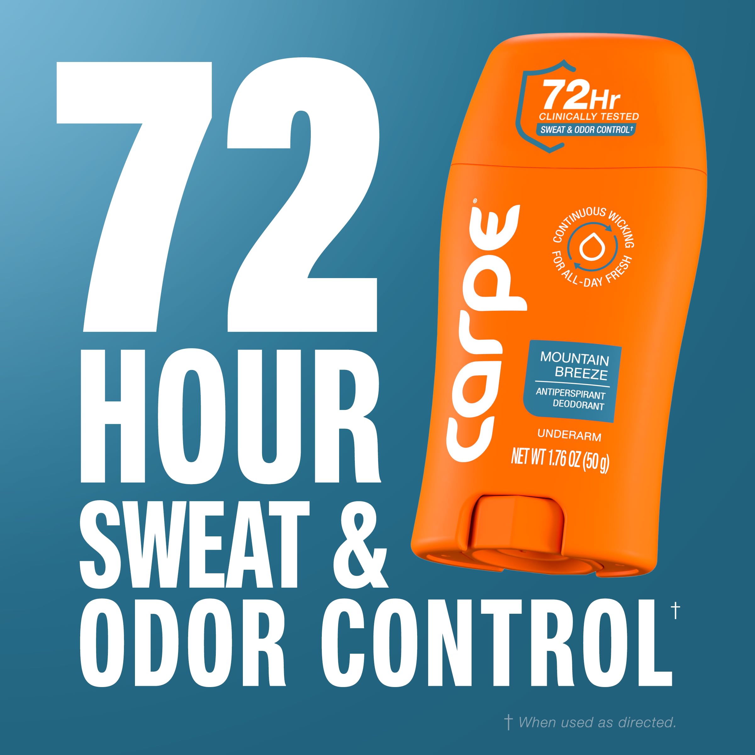 Carpe Protección 72 horas contra sudor y olor