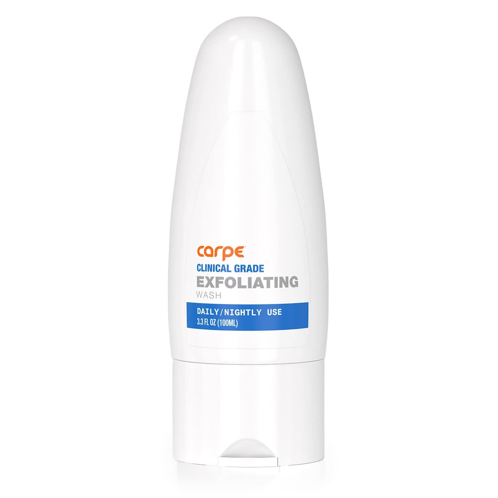 Carpe exfoliante de axilas en aplicación suave para hidratación y frescura