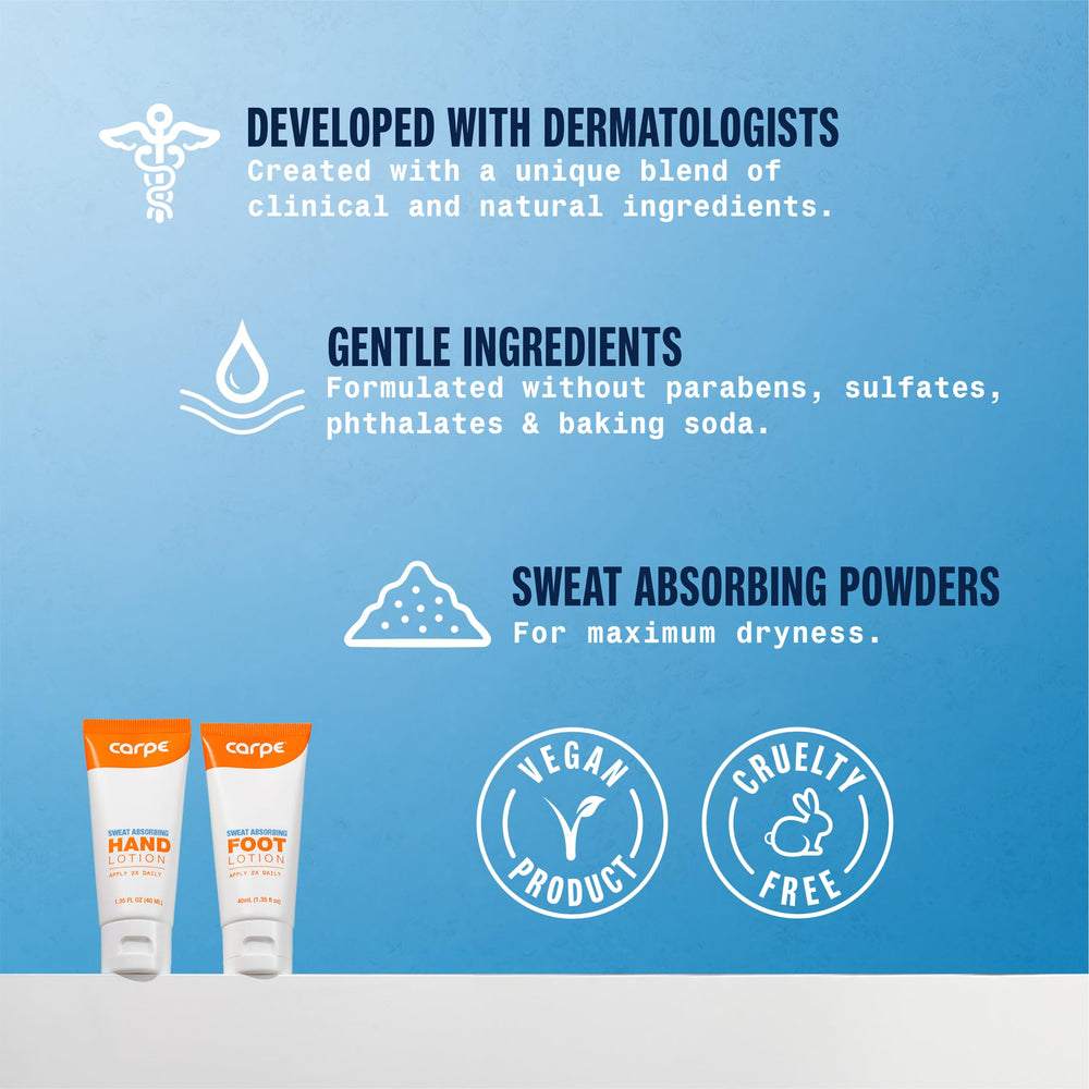 Carpe Lotion absorbante: application rapide et peau non grasse.