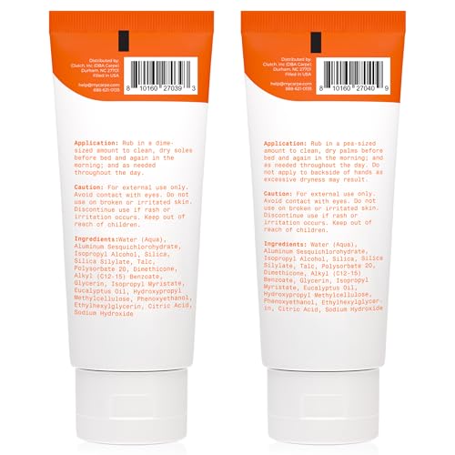 Carpe Lotion absorbante pour les pieds, pieds secs et frais toute la journée.