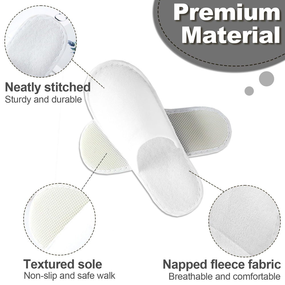CarryEpic pantuflas desechables con ajuste universal para la mayoría de tallas
