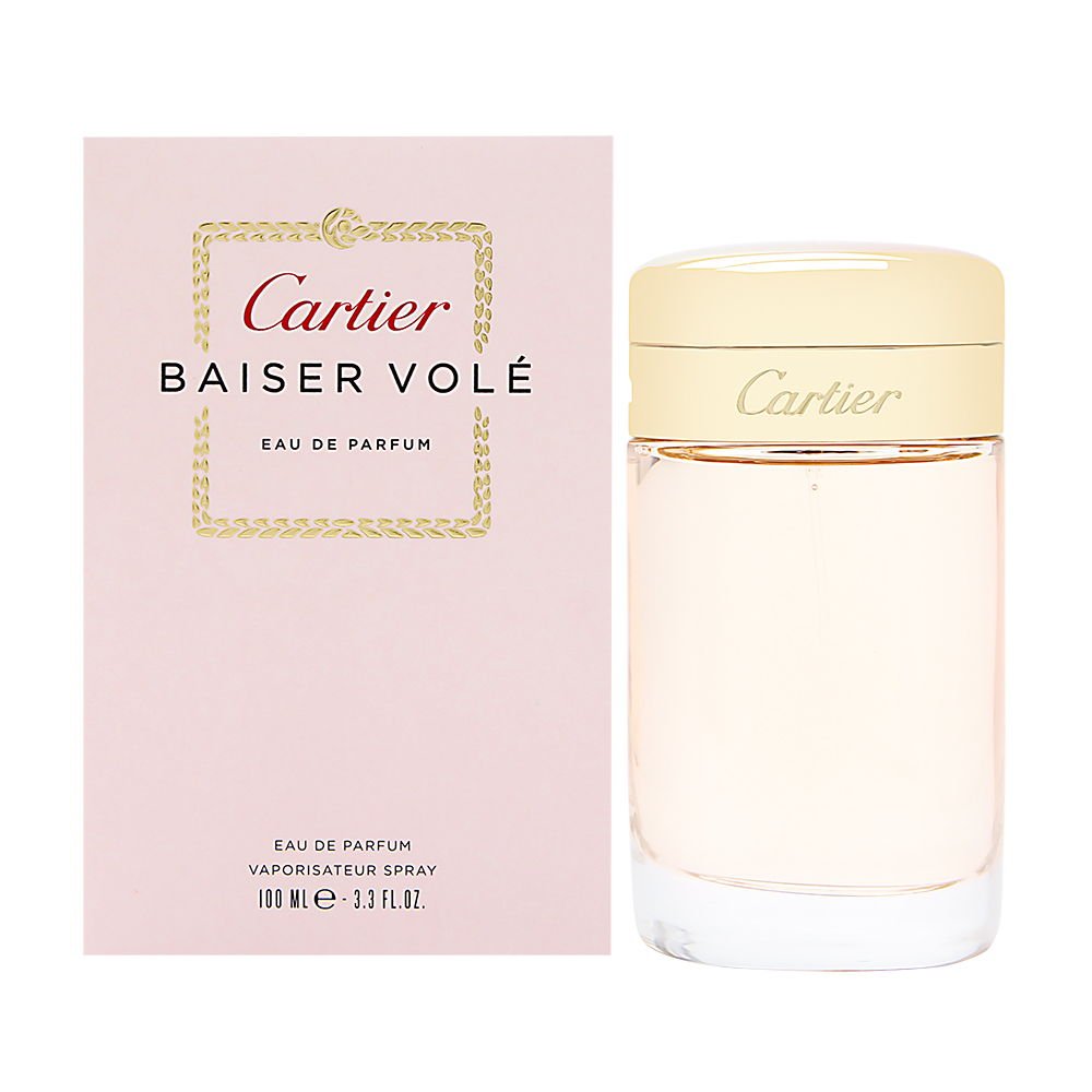 Cartier Baiser Vole, botella: aroma floral para momentos especiales nocturnos.
