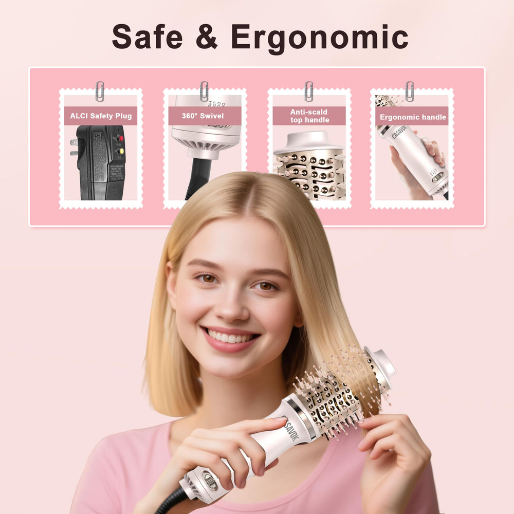 Casavok diseño ergonómico y ligero para un agarre cómodo.