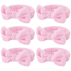 Casoty bandas spa rosa 6 unidades: mantener el cabello alejado del rostro al maquillarte
