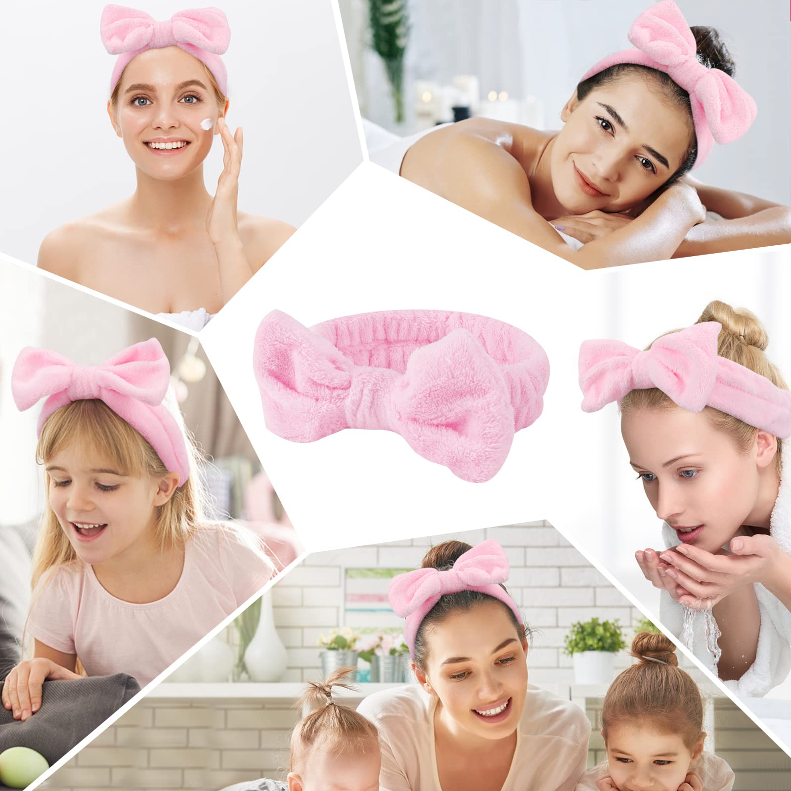Casoty uso diario rosa: perfecto para maquillaje, cuidado de la piel y rutinas de yoga