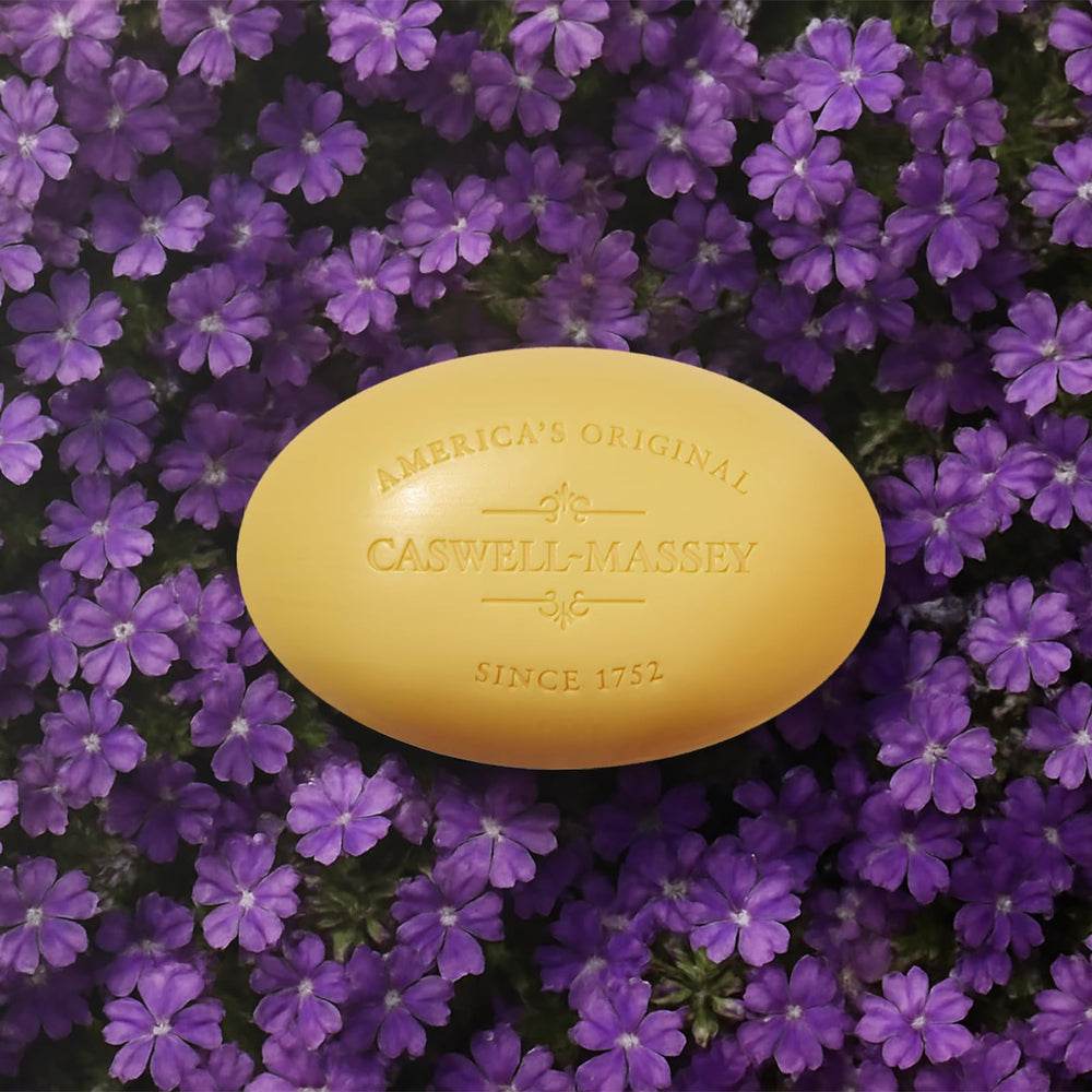 Jabón vegetal Caswell-Massey Verbena, libre de crueldad animal y parabenos.