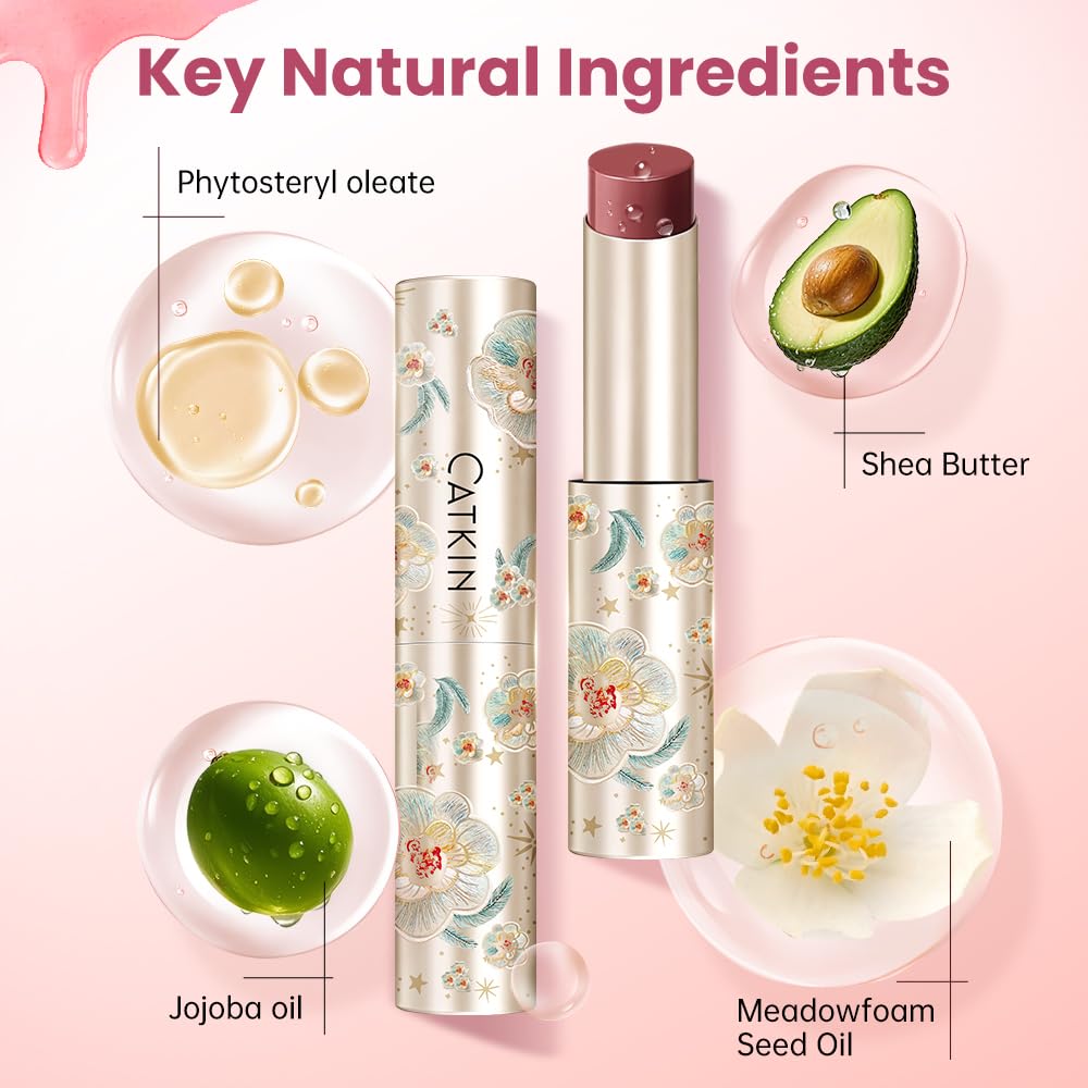 Catkin bálsamo labial aplicación suave y precisa para evitar desperdicio.