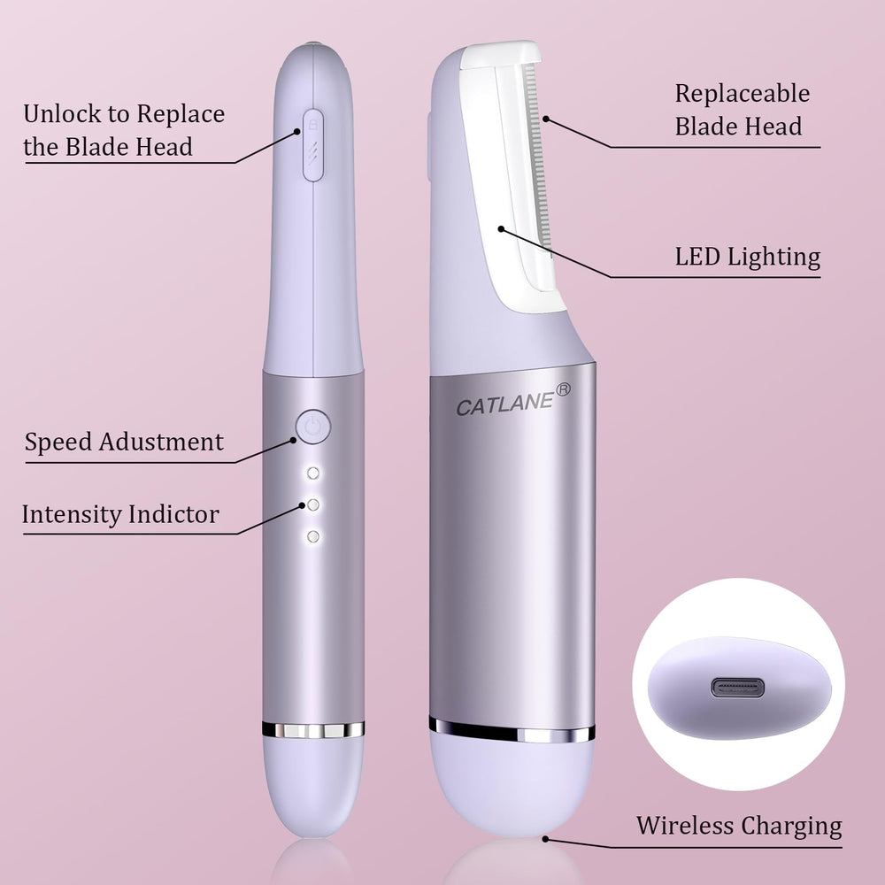 CATLANE Dermaplane con carga rápida de 1 hora para uso prolongado.