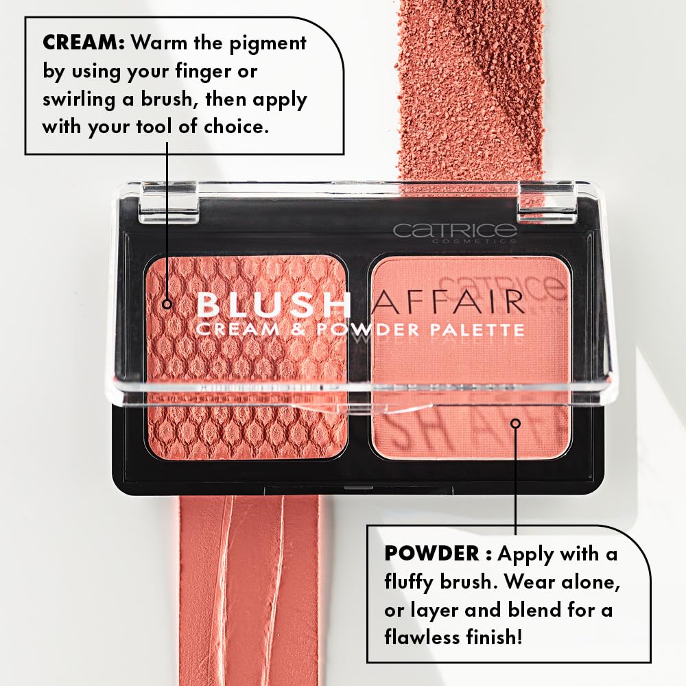 Catrice Blush Affair Polvo - polvo-dimension para acabado natural con profundidad.