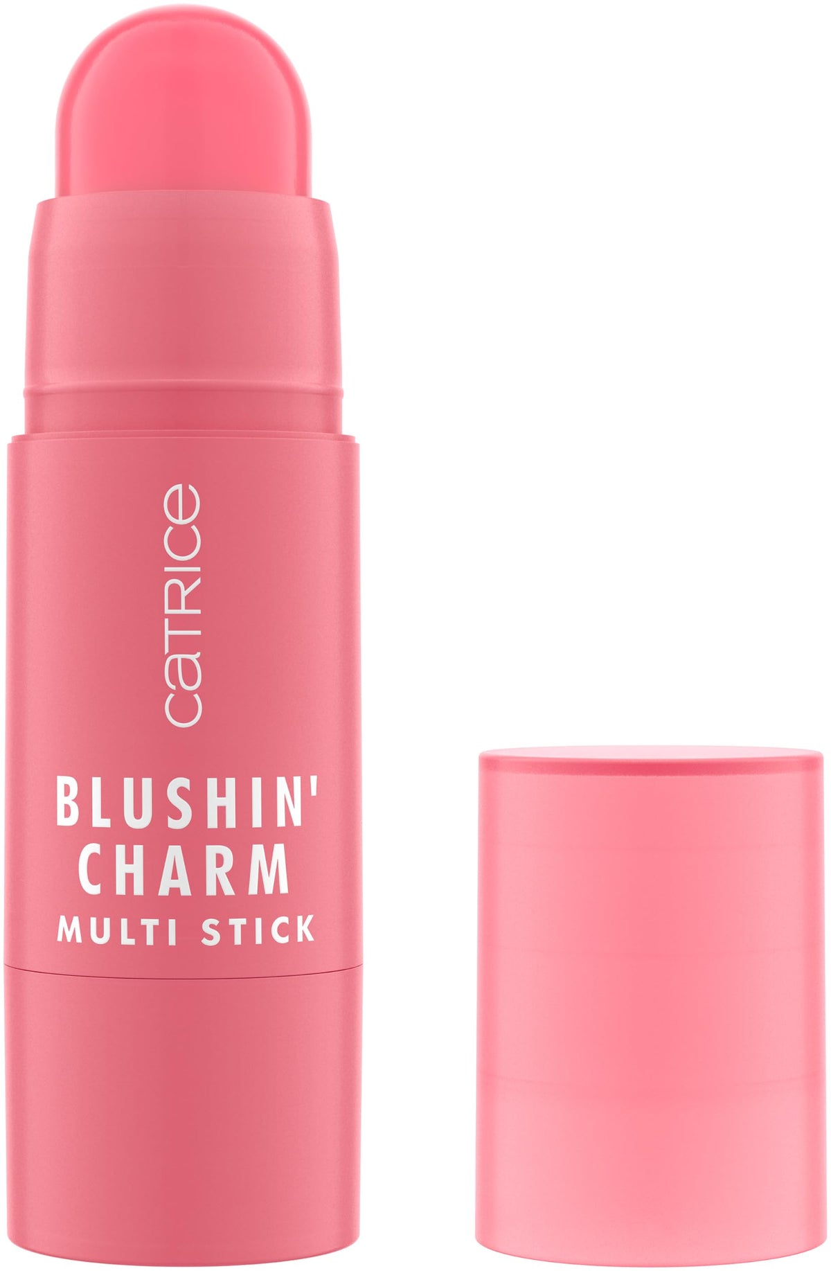 Catrice Blushin' Charm Multi Stick en empaque compacto para retoques en cualquier lugar.