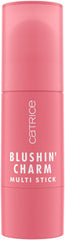 Catrice Blushin' Charm Multi Stick barra en el rostro para un rubor natural.