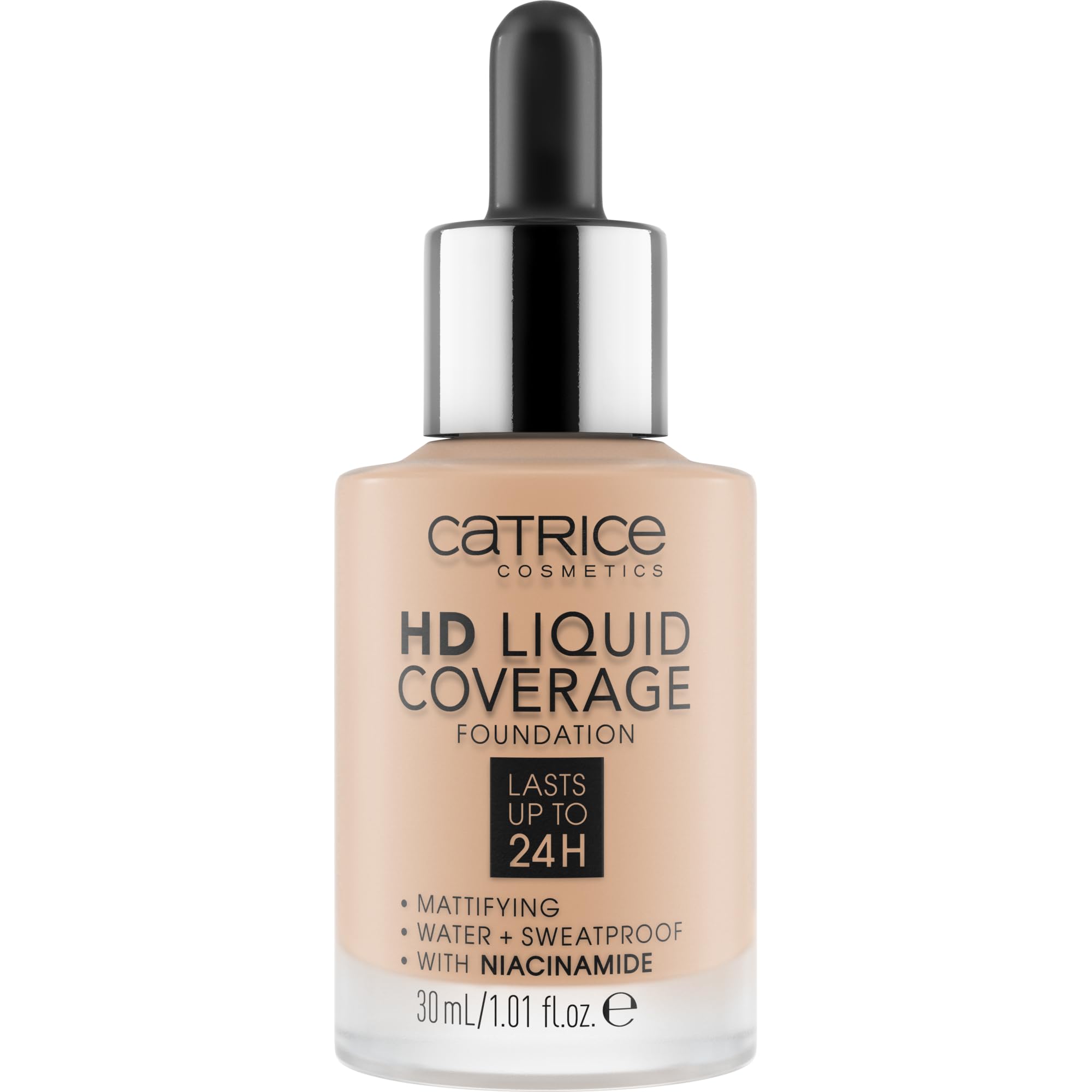 Textura líquida ligera de Catrice HD Liquid Coverage para difuminar fácilmente.