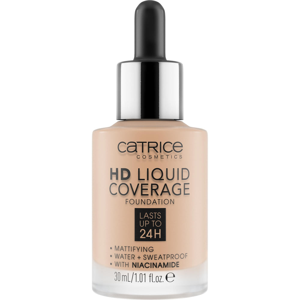 Textura líquida ligera de Catrice HD Liquid Coverage para difuminar fácilmente.