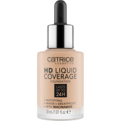 Textura líquida ligera de Catrice HD Liquid Coverage para difuminar fácilmente.