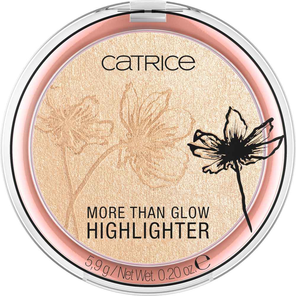 Iluminador Catrice: acabado metálico para un look glamoroso.
