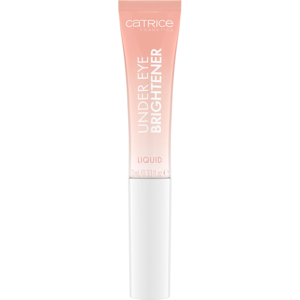 Iluminador de ojeras líquido Catrice en botella 010 rosa claro, brillo inmediato