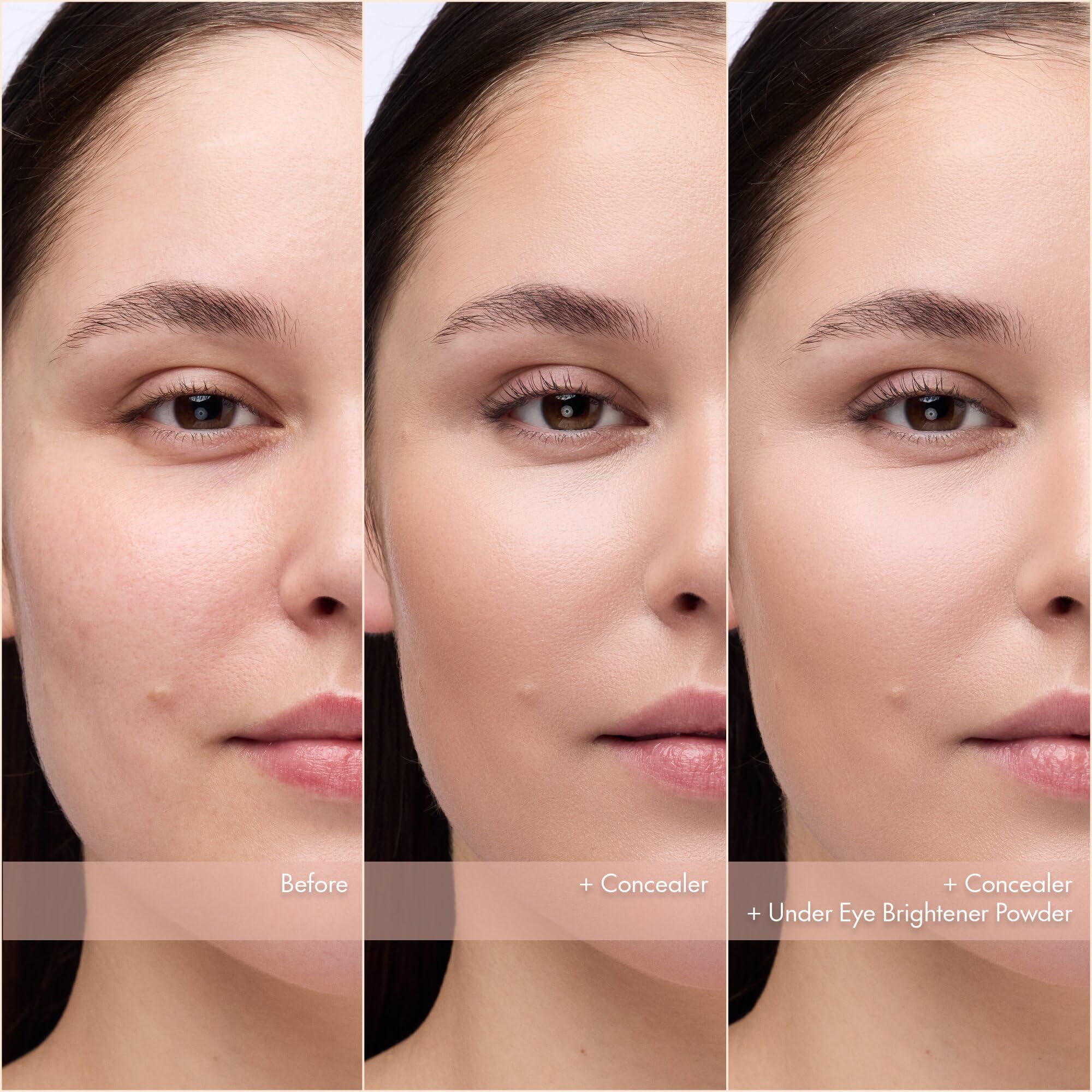 Catrice ingrediente ácido hialurónico, foco hialuronico, hidrata discretamente la zona.