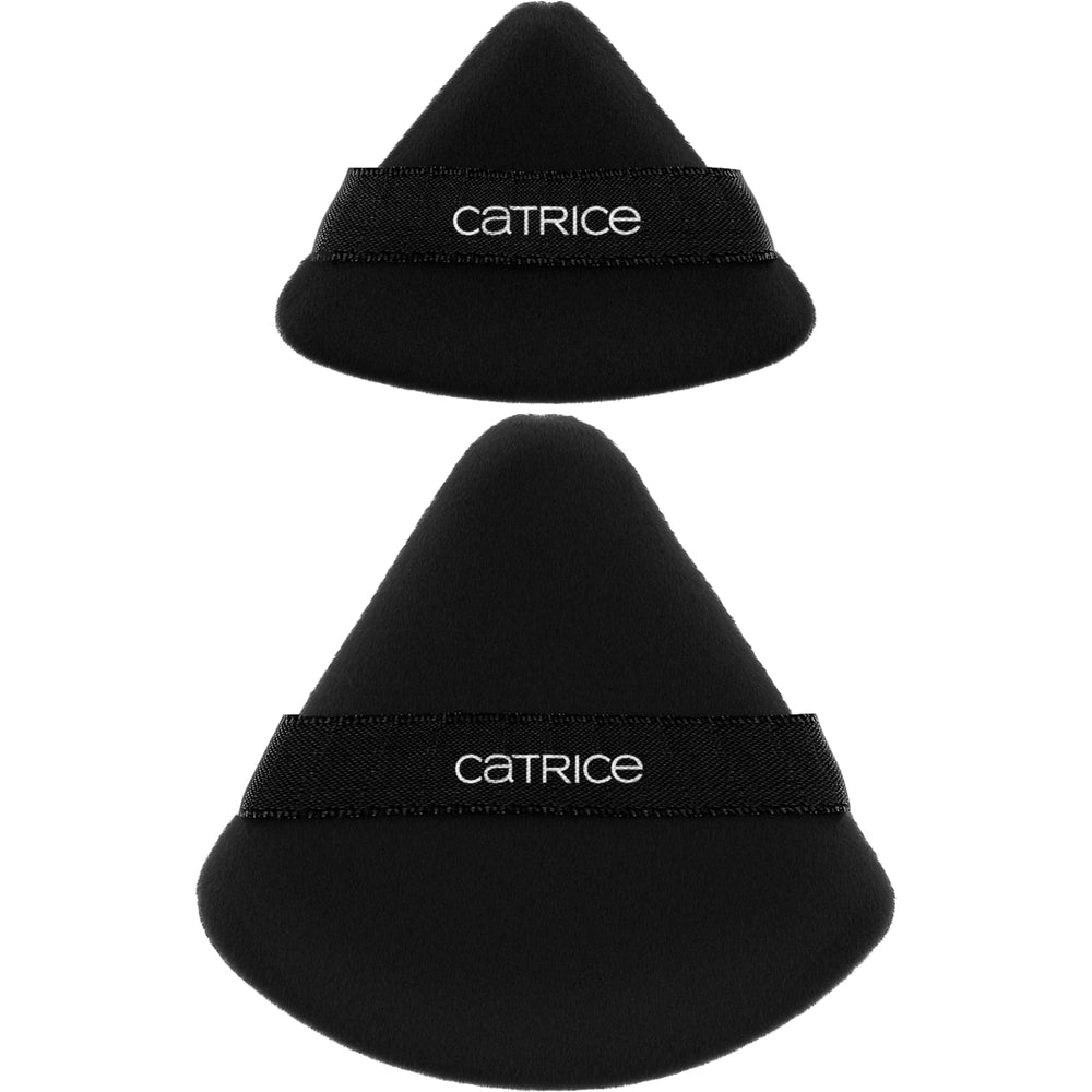 Catrice Magic Perfectors Puff: dúo de tamaños para precisión y acabado uniforme.