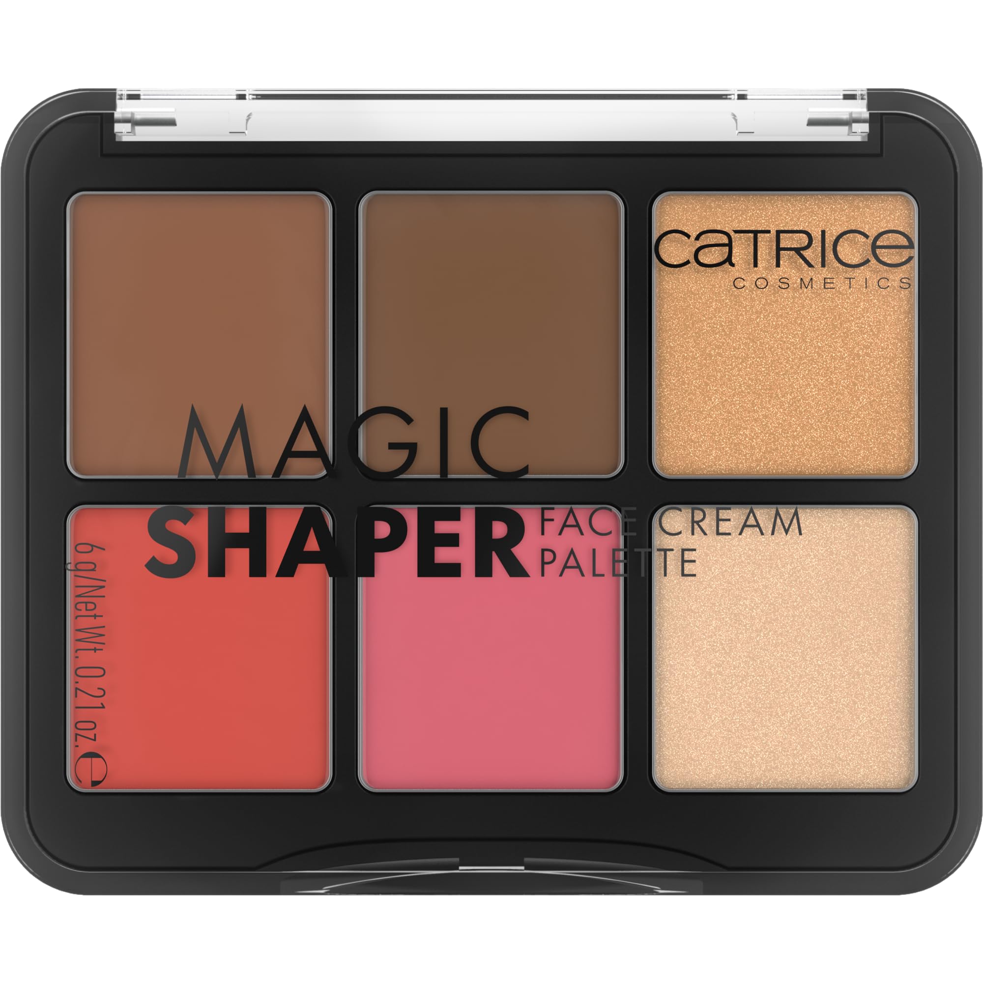 Catrice Paleta crema facial modeladora bronceadores para definición natural y contorno suave.