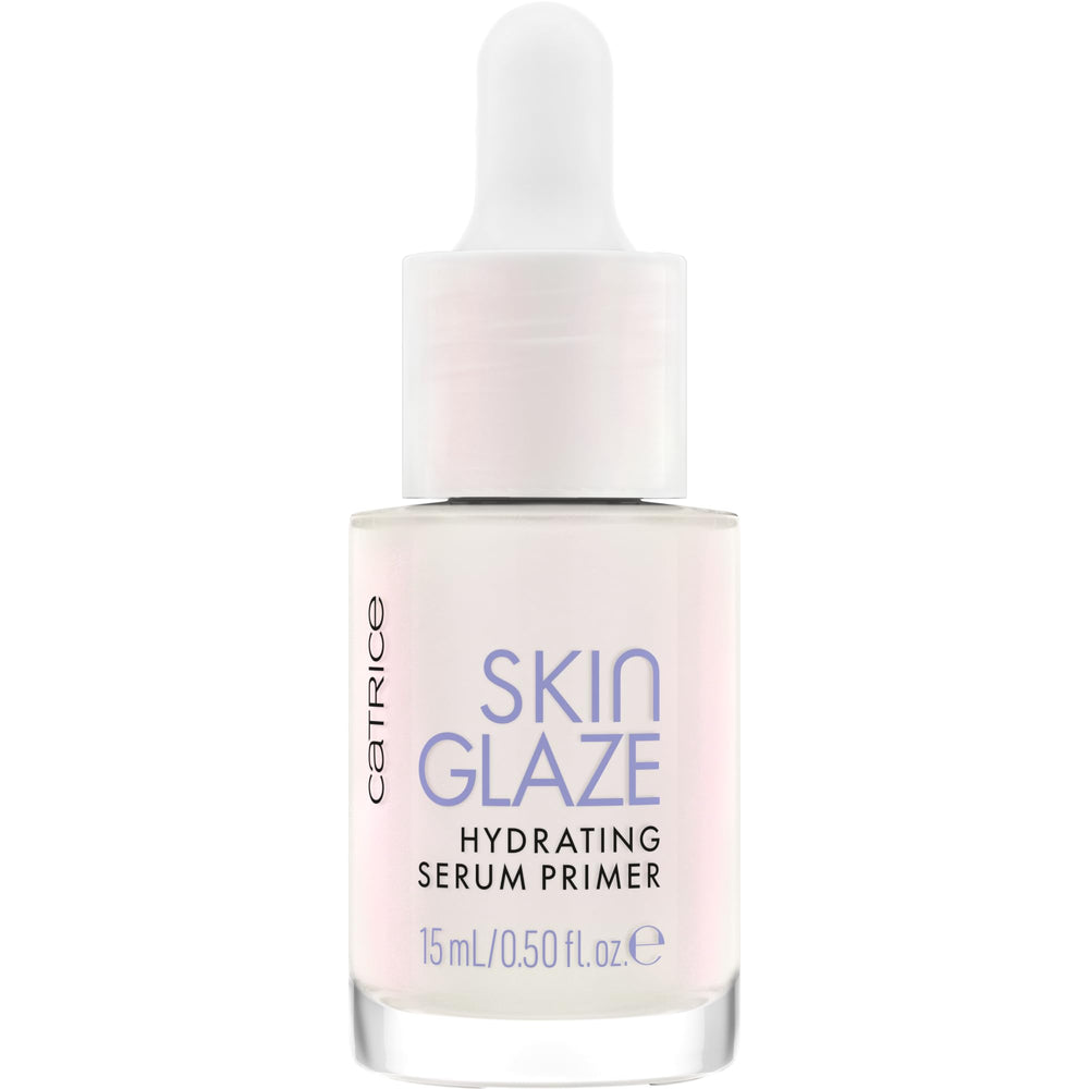 Textura hidratante de Catrice Skin Glaze Primer para piel suave.