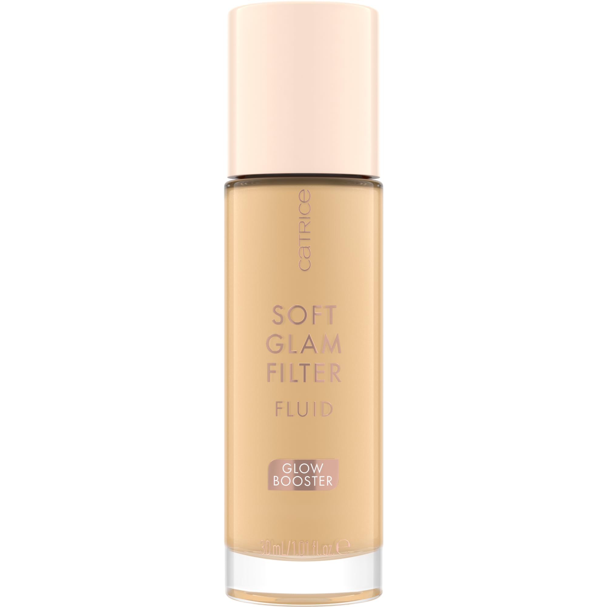 Catrice Soft Glam Filter Fluid application with doe-foot applicator for precise glow.