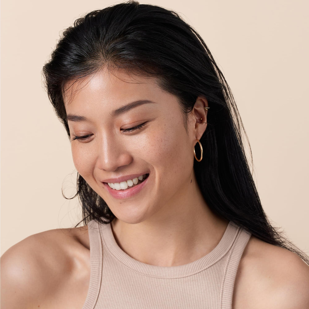 Catrice Soft Glam Filter Fluid as radiant base under makeup.