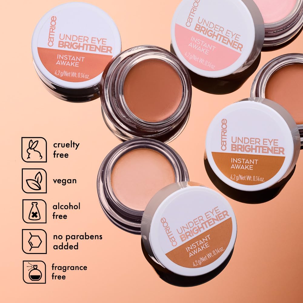 Catrice Under Eye Brightener con hialurónico nutre la piel bajo los ojos