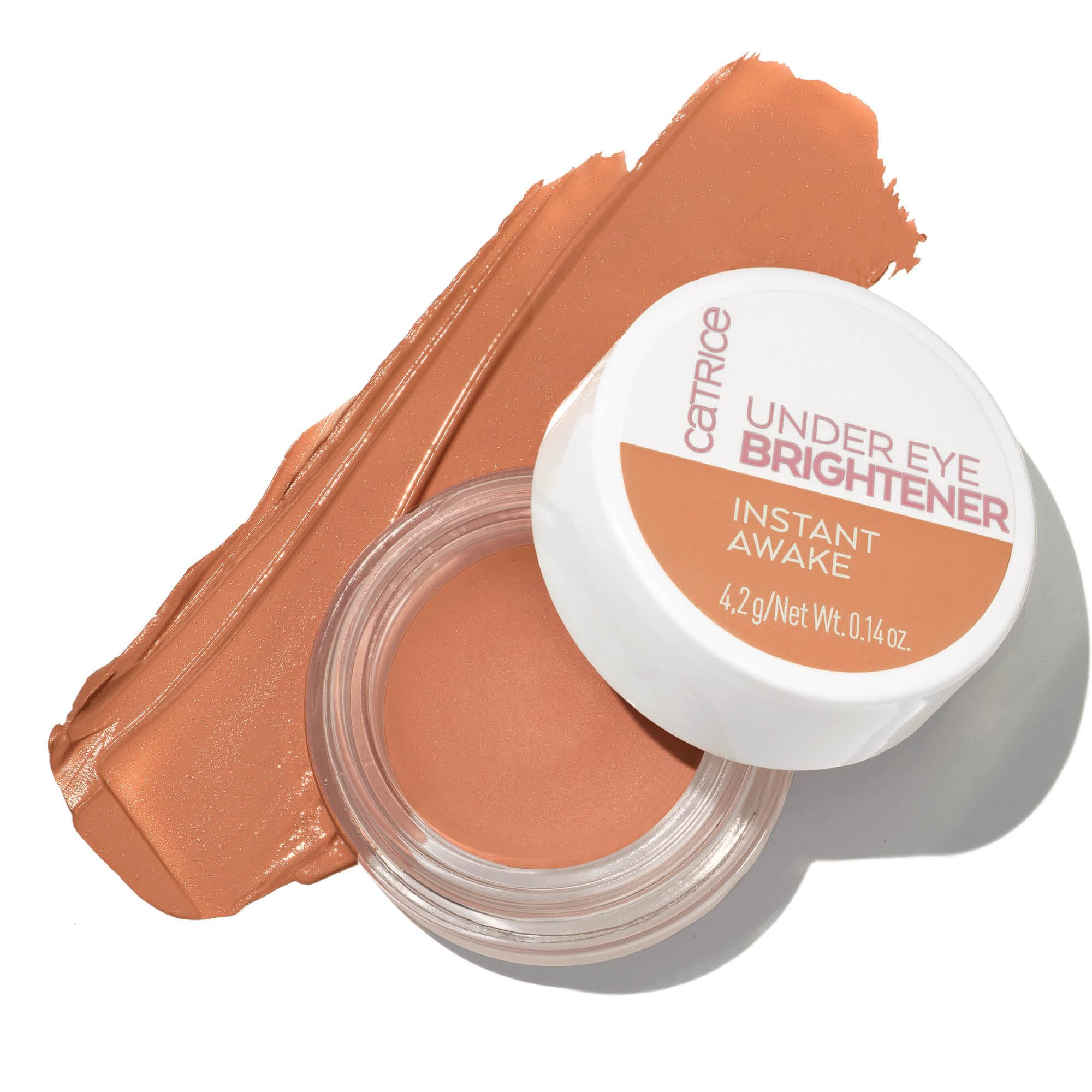 Textura nutritiva de Catrice Under Eye Brightener para hidratar la zona ocular.