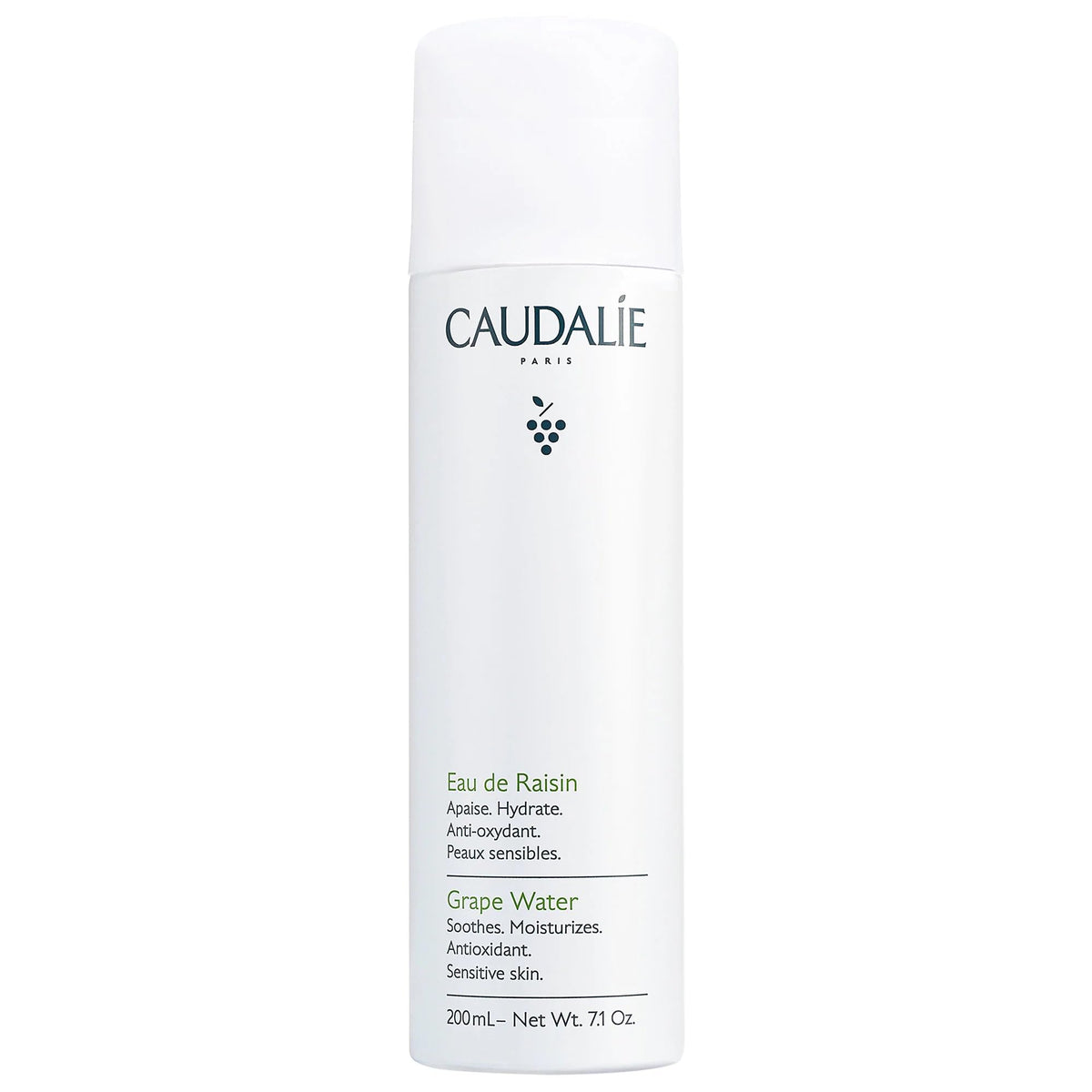 Caudalie Agua de Uva Mist botella: hidratación rápida para la piel