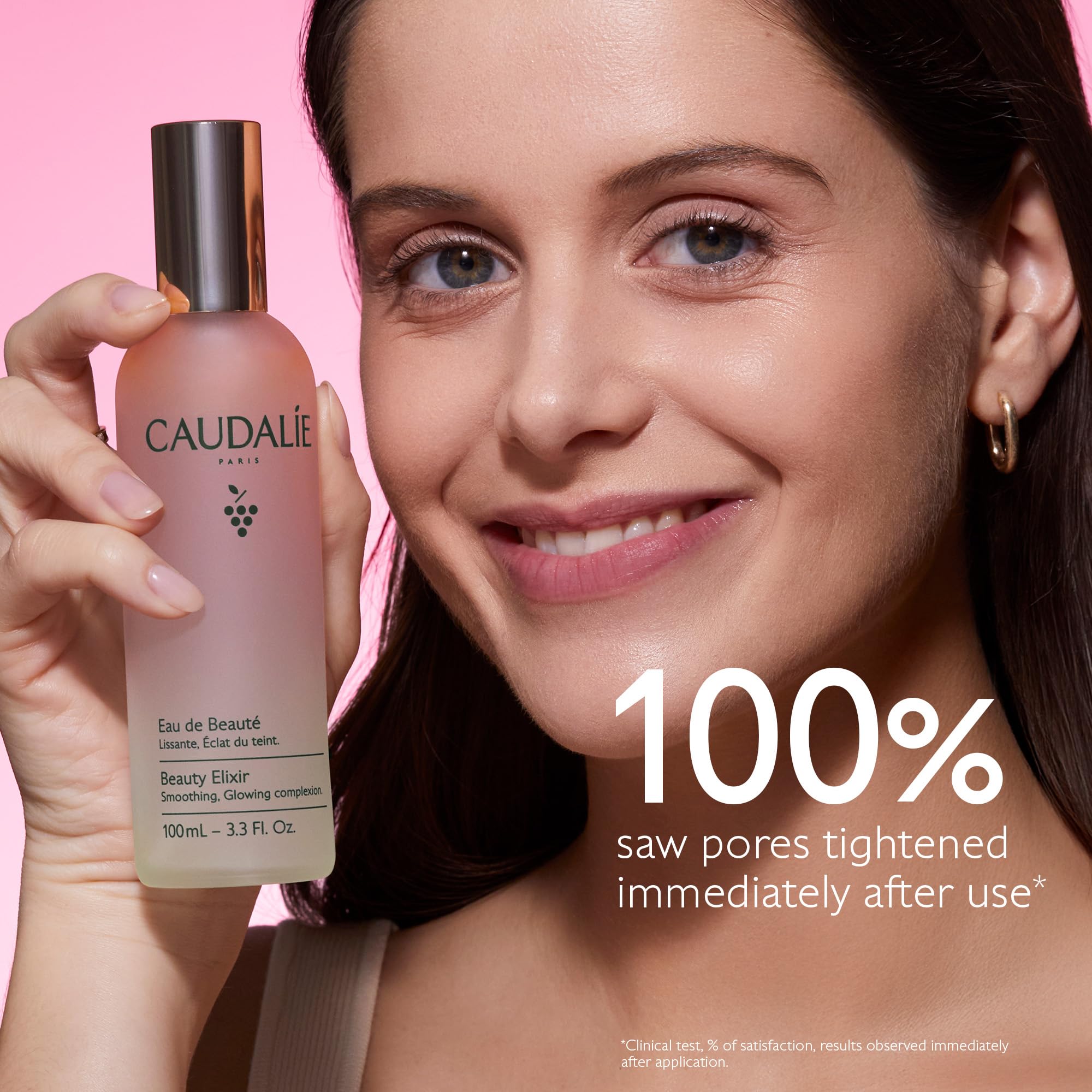Caudalie Elixir de Belleza, ingredientes de uvas verdes, agua de flor de naranja.