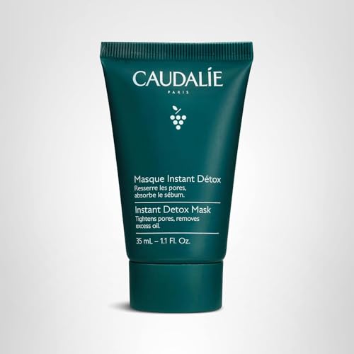 Caudalie Mascarilla Desintoxicación: envase de 35 ml facilita la aplicación.