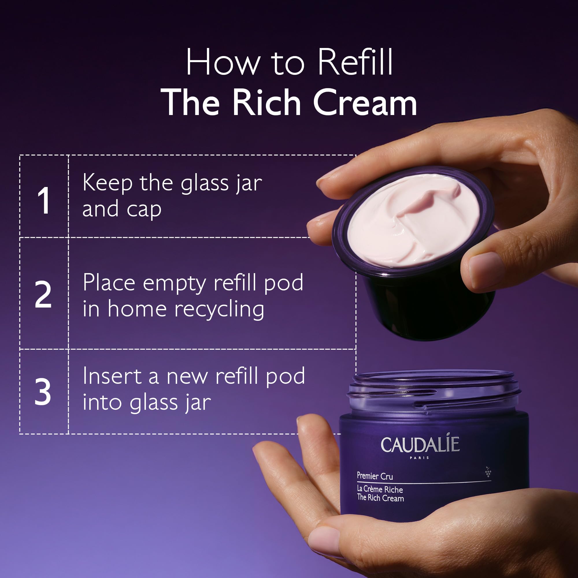 Caudalie Premier Cru Crema noche: cuidado suave para la piel nocturna.