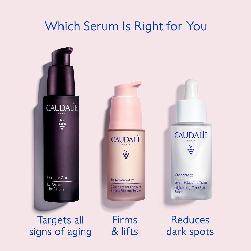 Caudalie Resveratrol-Lift serum dosificador: control preciso de la dosis para cada aplicación.