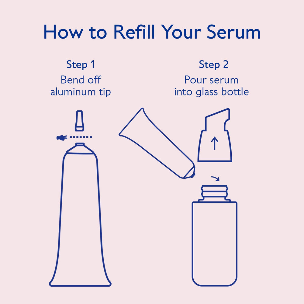 Caudalie Resveratrol-Lift serum recambio: aluminio reciclable para segunda vida del envase.