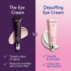 Caudalie Resveratrol-Lift textura ligera que hidrata el contorno de ojos